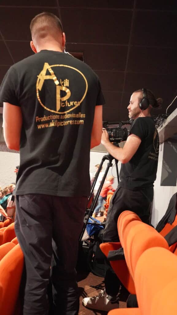 Tournage conférence avec Akili Pictures